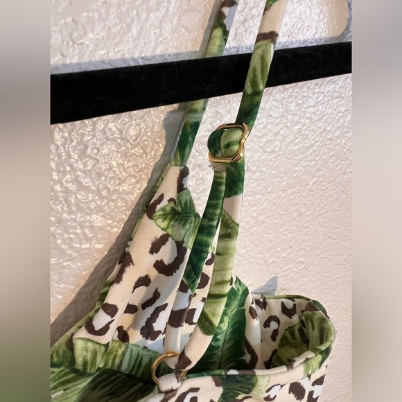 Issa de’ Mar Palm + Cheetah Print Bikini Set – Size S - Picture 5 of 8